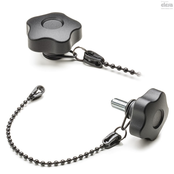 Elesa Brass boss, threaded hole, VCT.32 B-M6-LP-C9 VCT-B-LP - main